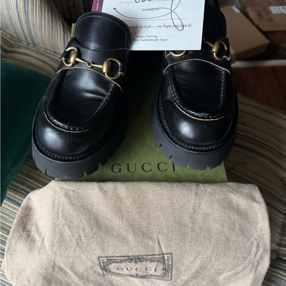 Gucci chunky platform bee loaders EU size 40 - Picture 9 of 11